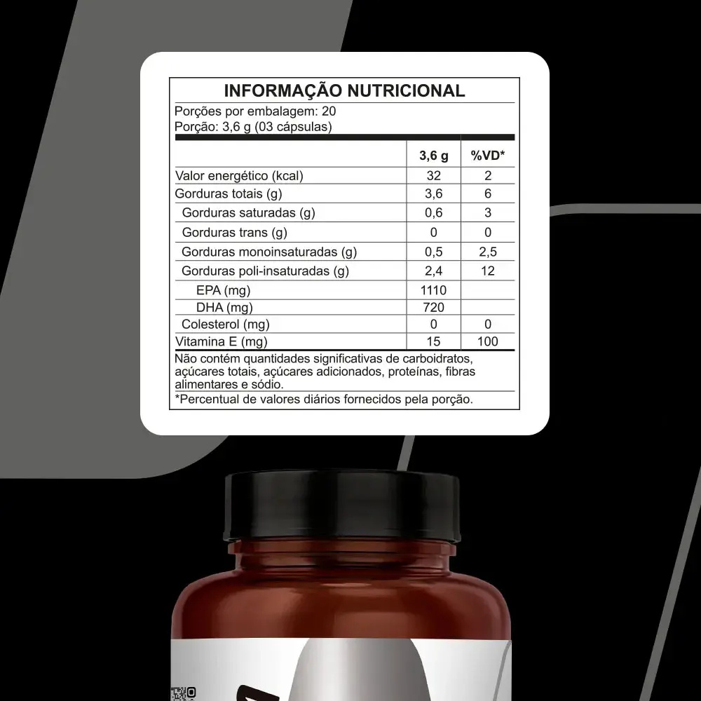 Ômega Ultra TG Pote 60 Cápsulas 72G Nutrata
