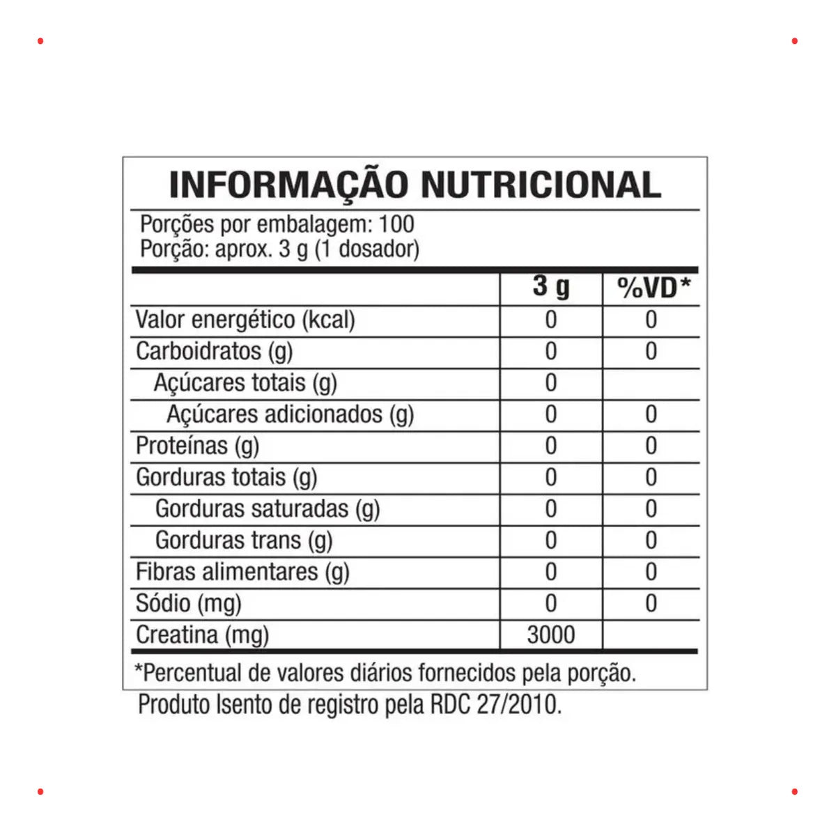 CREATINA BLACK SKULL 300G
