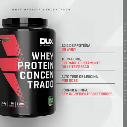 WHEY DUX CONCENTRADO 900G