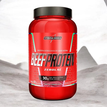 BEEF PROTEIN INTEGRALMEDICA FRUTAS VERMELHAS 900G