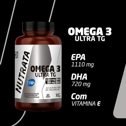 Ômega Ultra TG Pote 60 Cápsulas 72G Nutrata