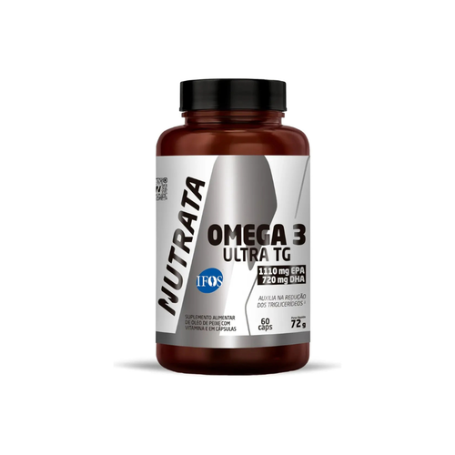 Ômega Ultra TG Pote 60 Cápsulas 72G Nutrata