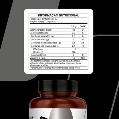 Ômega Ultra TG Pote 60 Cápsulas 72G Nutrata