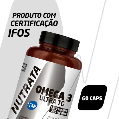 Ômega Ultra TG Pote 60 Cápsulas 72G Nutrata