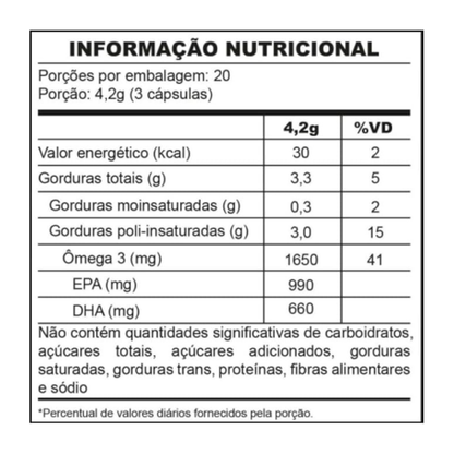 Ômega 3 – under labz 60 caps