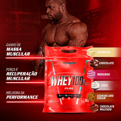 100% WHEY INTEGRALMEDICA 900G