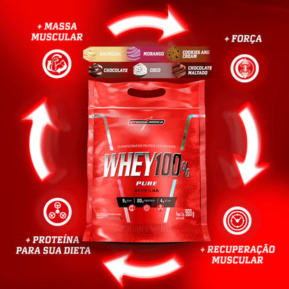 100% WHEY INTEGRALMEDICA 900G