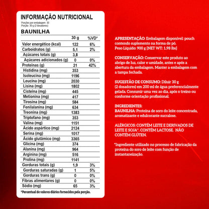 100% WHEY INTEGRALMEDICA 900G